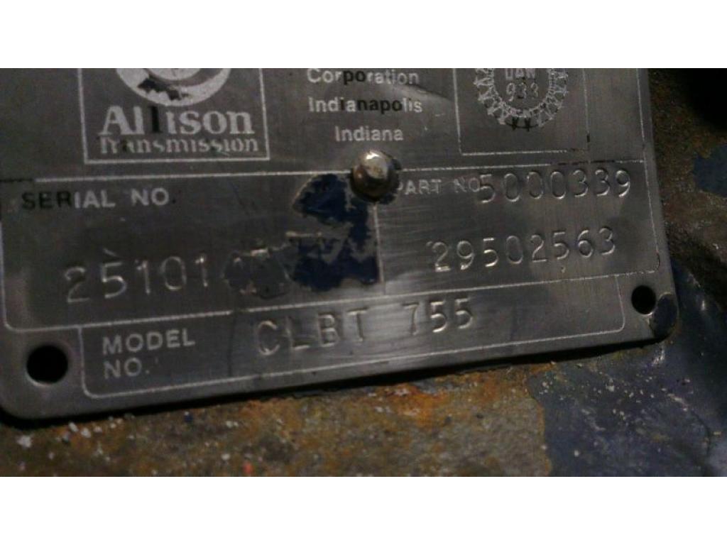 Allison CLBT 755 Cambio