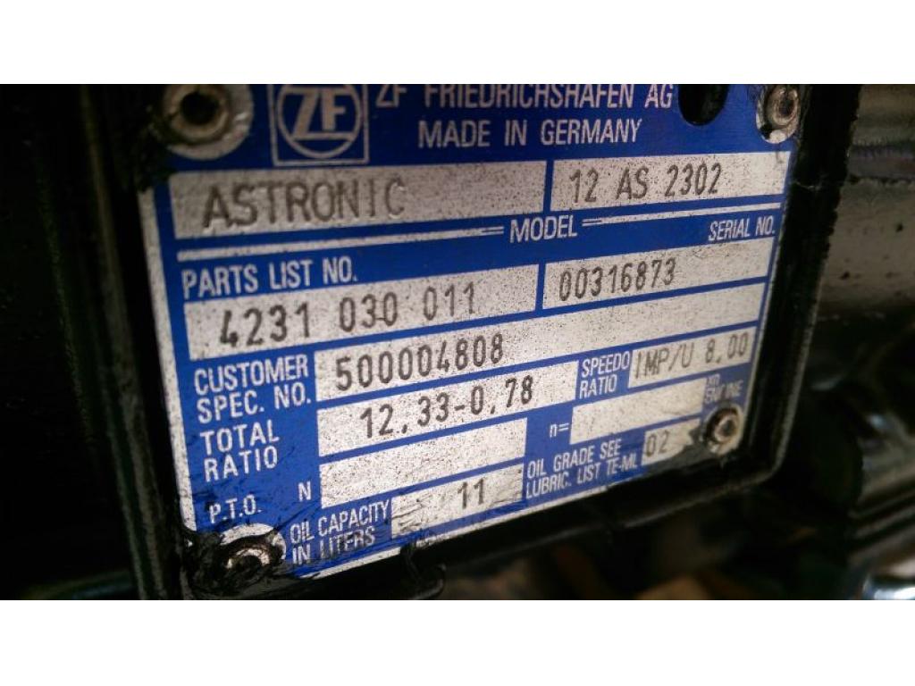 ZF Astronic 12 AS 2302 Cambio