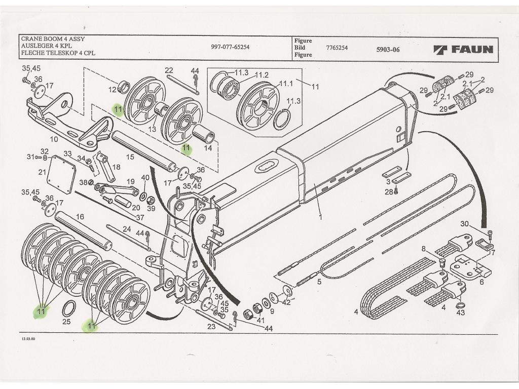 Faun ATF 100-5 Electronic parts