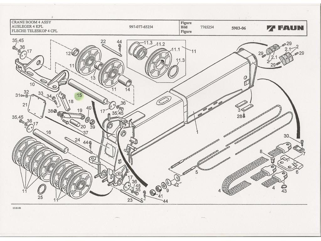 Faun ATF 100-5 όλα τα ανταλλακτικά καινούρια