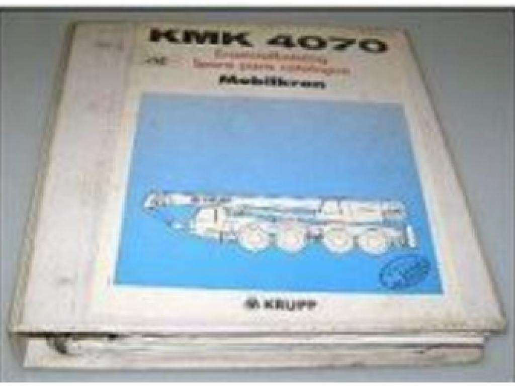 Documentation Krupp KMK 4070 