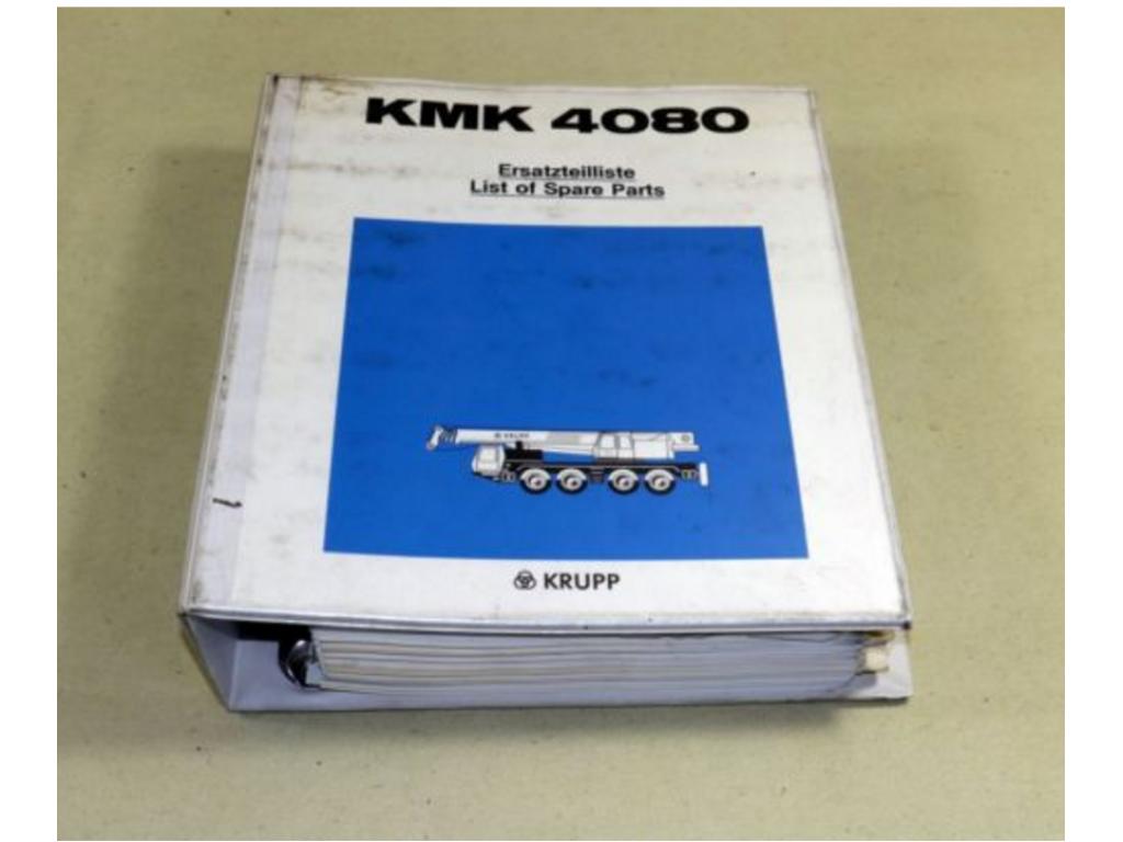 Documentation Krupp KMK 4080 