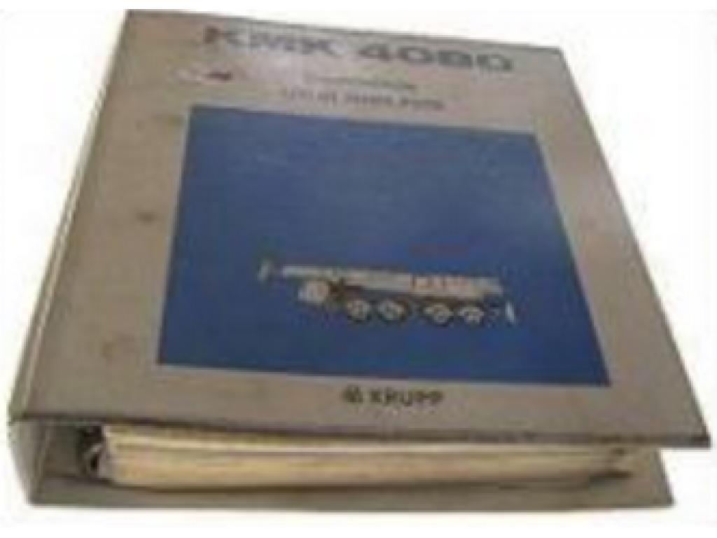 Krupp KMK 4080 Dokumantation