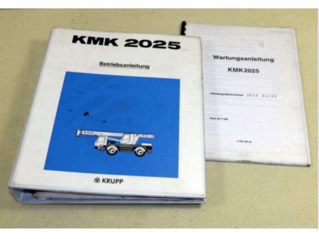 Krupp KMK 2025 Dokumantation