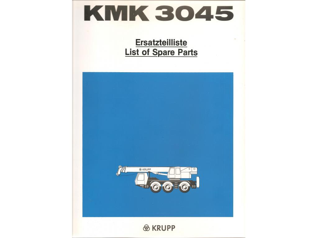 Documentation Krupp KMK 3045 