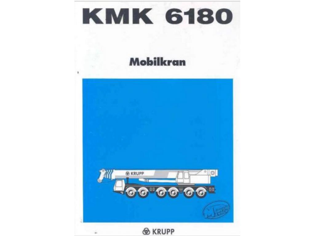 Documentation Krupp KMK 6180 