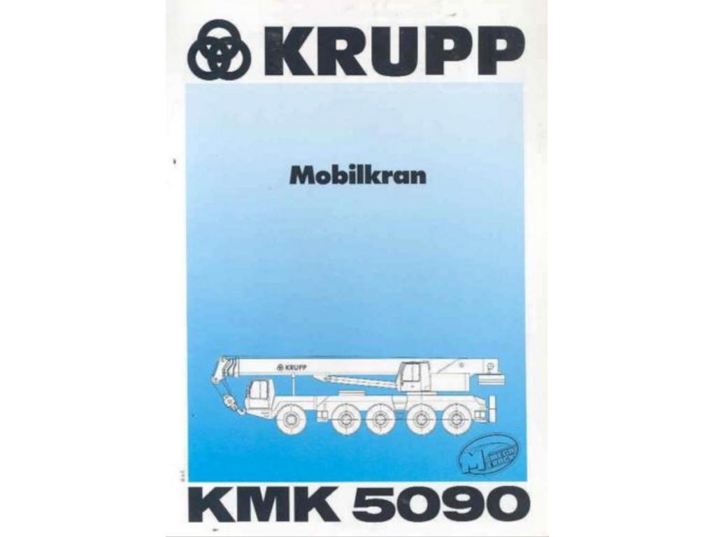 Documentation Krupp KMK 5090  