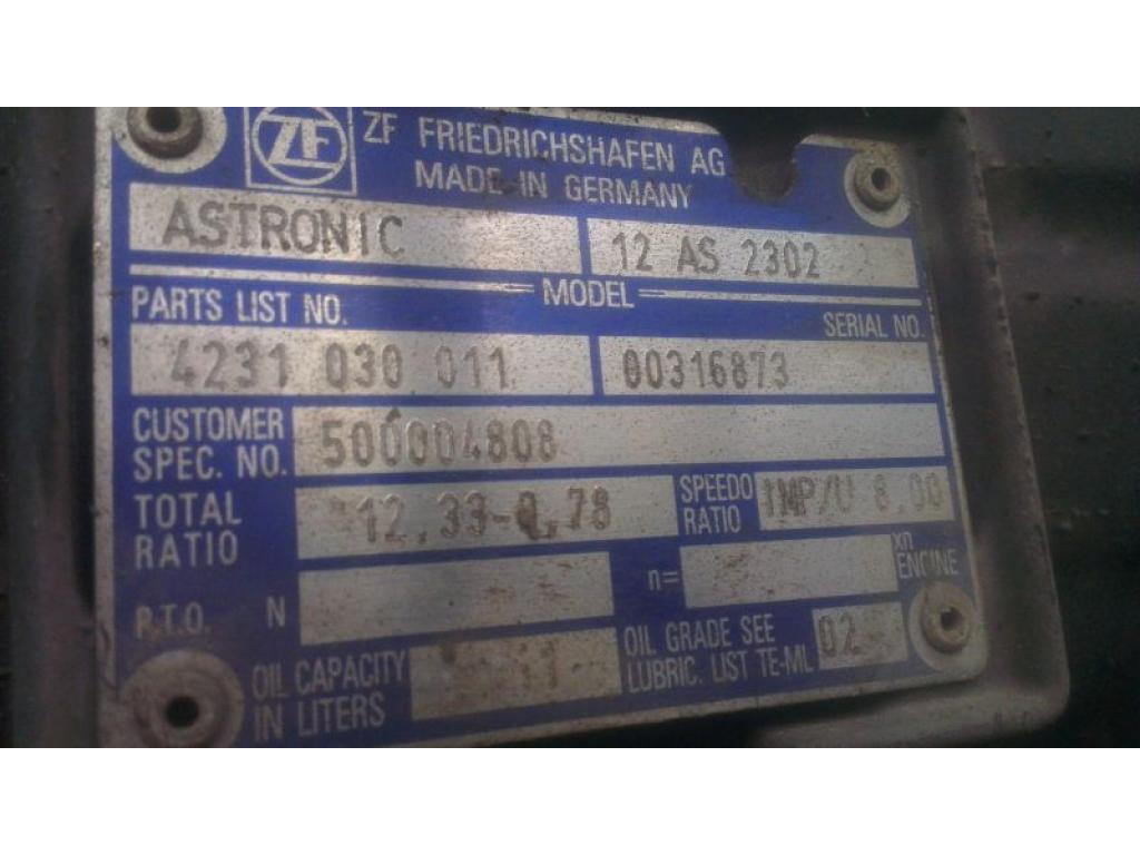 ZF Astronic 12 AS 2302 Cambio