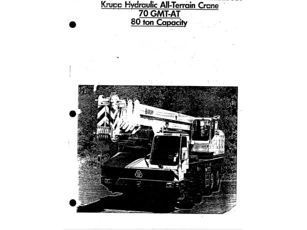 Krupp 70 GMT Dokumantation