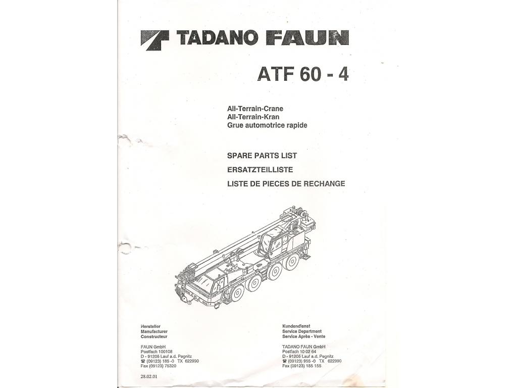 Faun ATF 60-4 Dokumantation