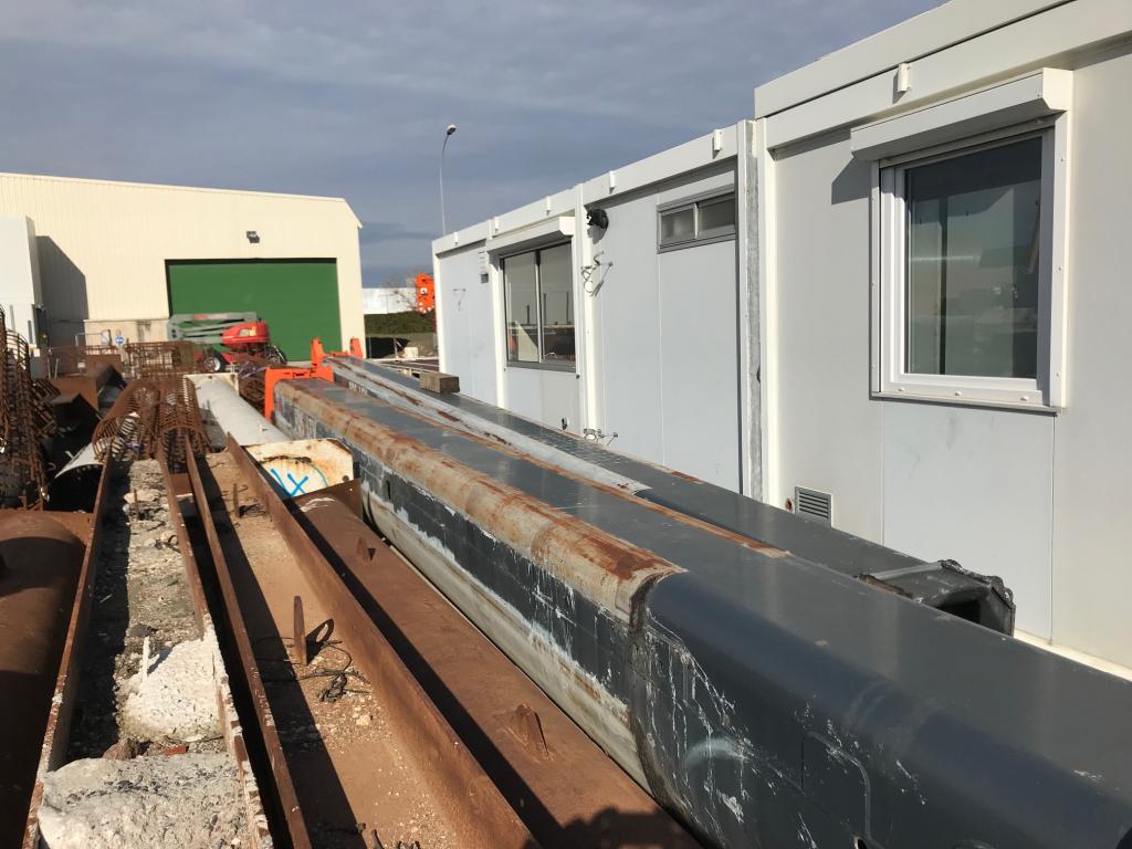 Grove GMK 5130-2 Secções de lança