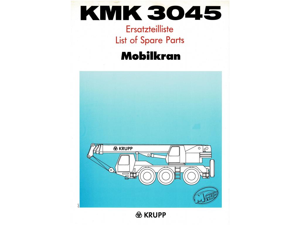 Documentation Krupp KMK 3045 