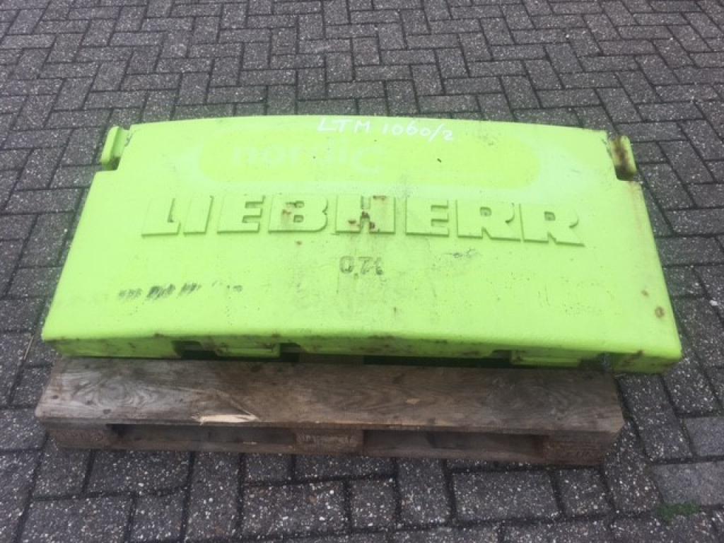 Counterweight Liebherr LTM 1060-2 