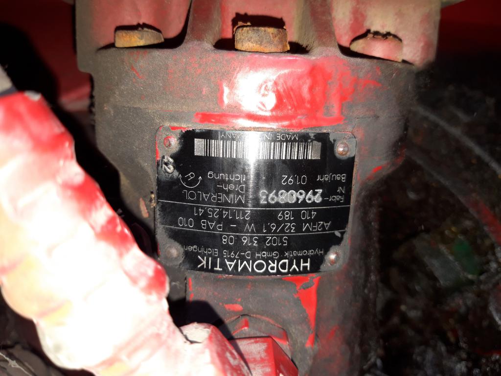 Liebherr LTM 1025 Sistemi idraulici