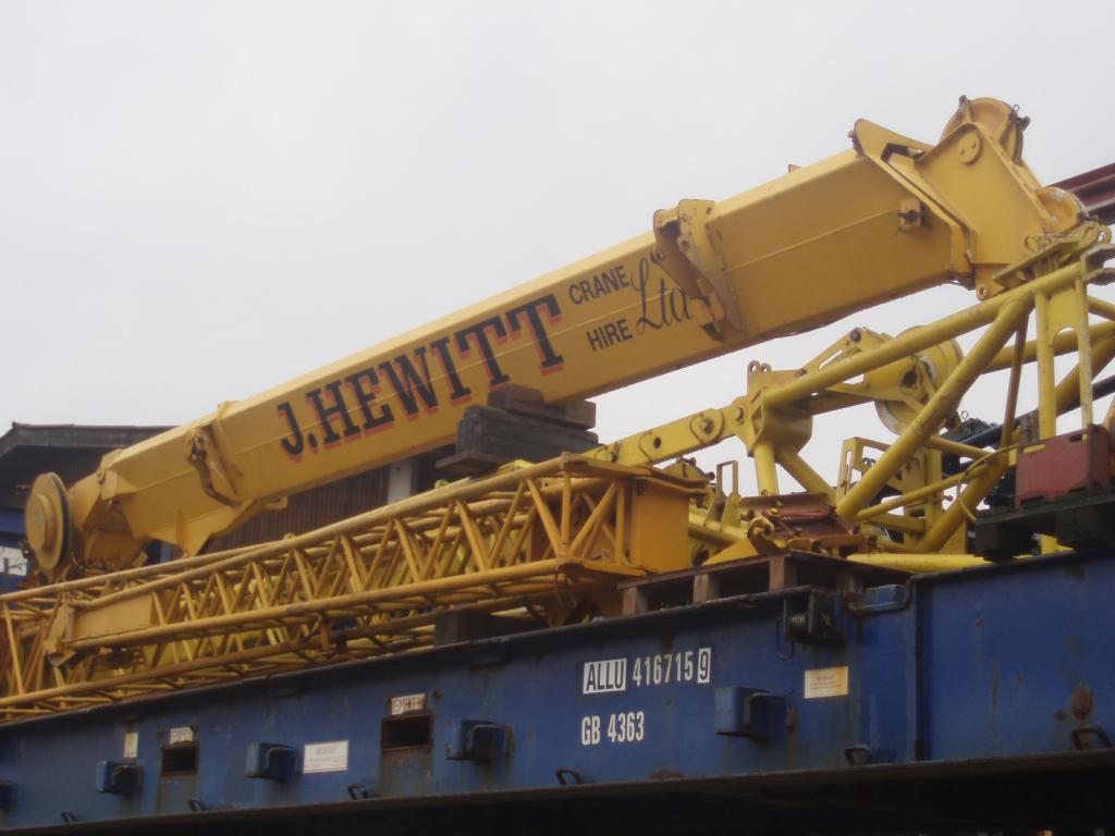 Grove GMK 3050 Extensões de lança