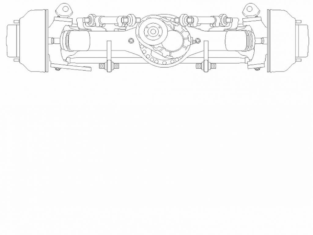 Axles Liebherr LTM 1070-4.1 