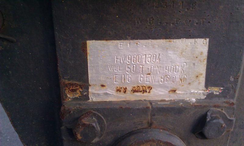 Hookblock 50 Ton Gancio / Bozzelli