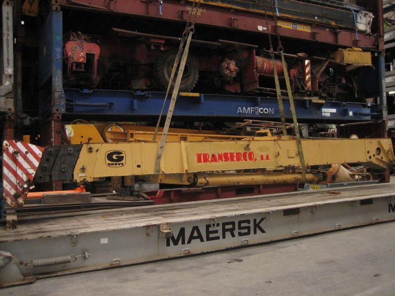 Grove AT 633 Secções de lança