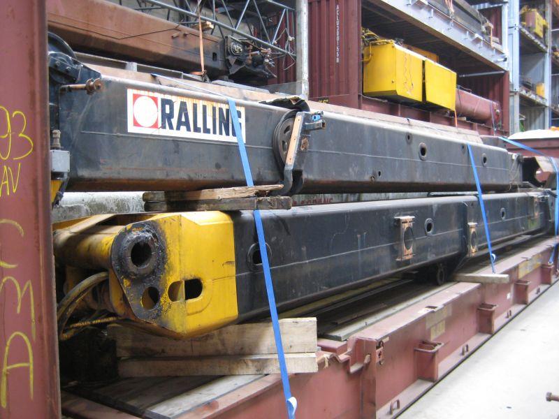 Liebherr LTM 1025 Secções de lança