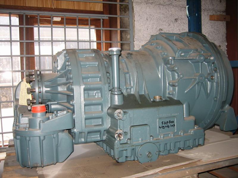 Gearboxes ZF 5 HP 600 