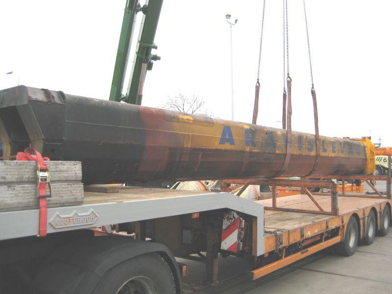 Liebherr LTM 1090-2 Secções de lança