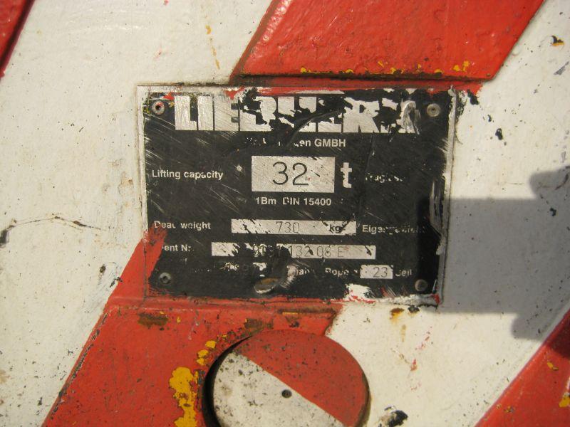 Liebherr 32 Ton Gancio / Bozzelli