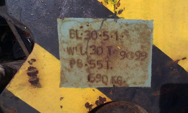 Hookblock 30 Ton Gancio / Bozzelli