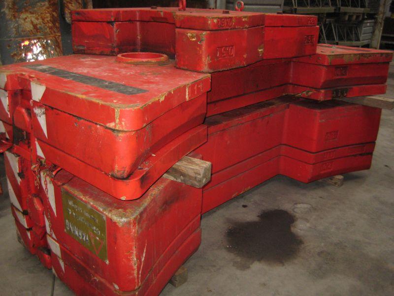 Faun ATF 60-4 Contrapesos