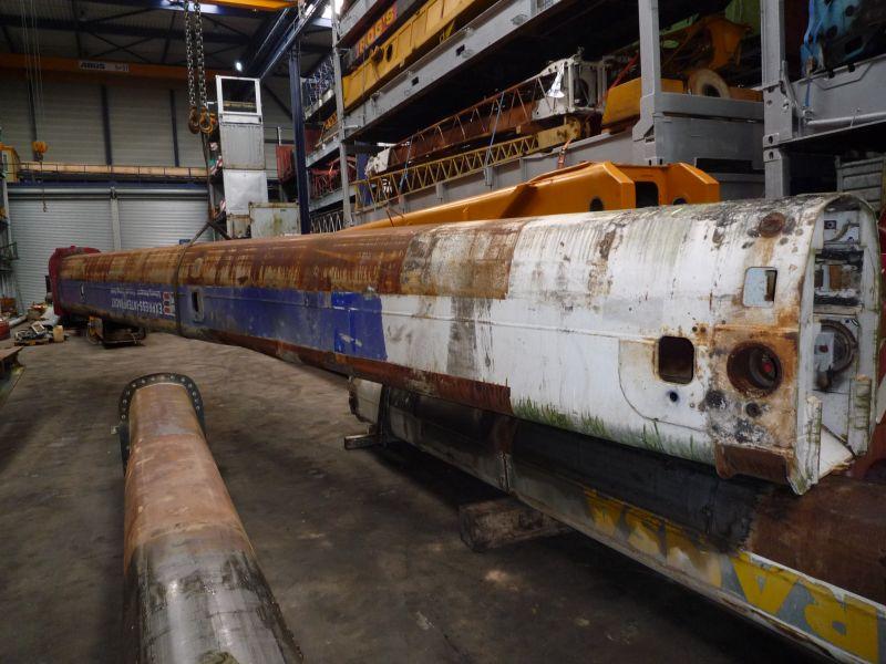 Grove GMK 5180 Secções de lança