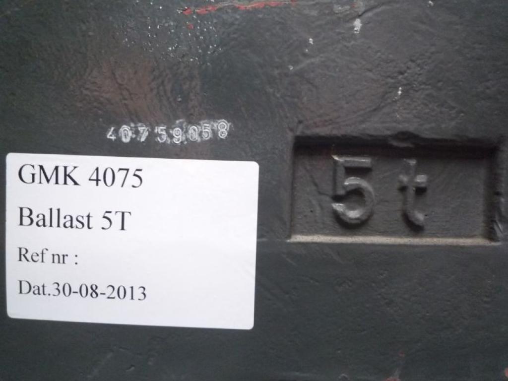 Grove GMK 4075 αντίβαρο