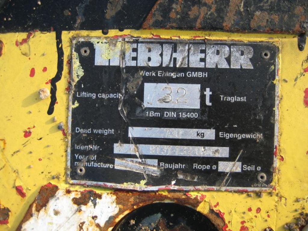 Liebherr 32 Ton Gancio / Bozzelli