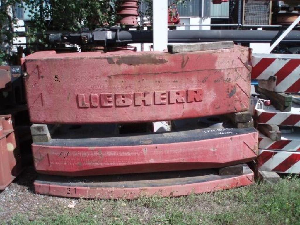 Counterweight Liebherr LTM 1070 