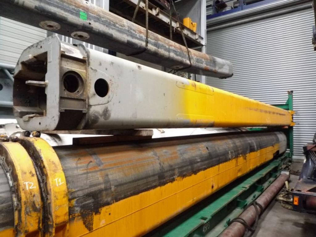 Liebherr LTM 1100-2 Secções de lança