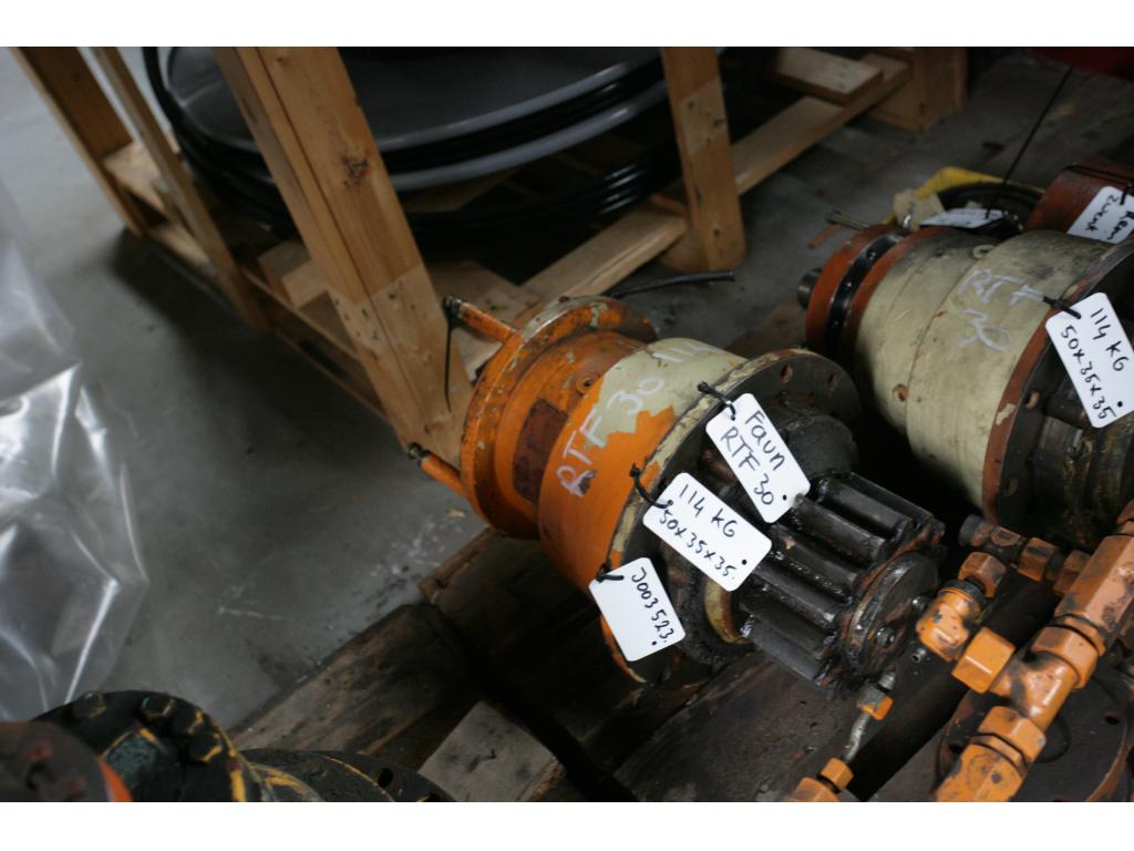 Faun RTF 30 Sistema hidraulico