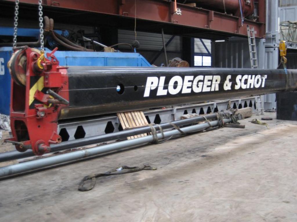 Demag AC 155 Secções de lança