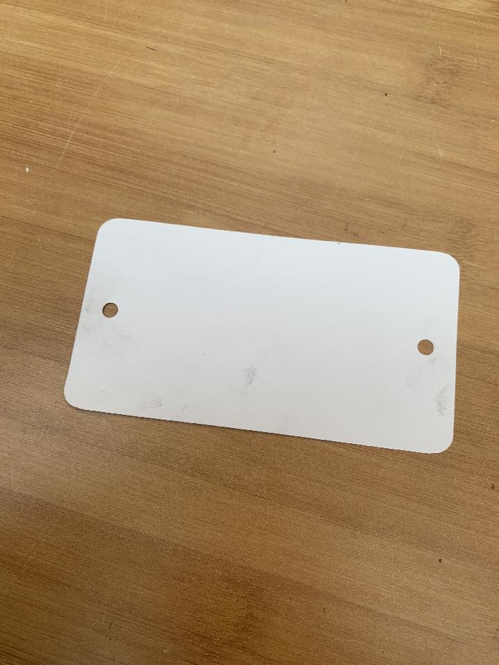 3046536 Grove RT 9150E PLASTIC LABEL