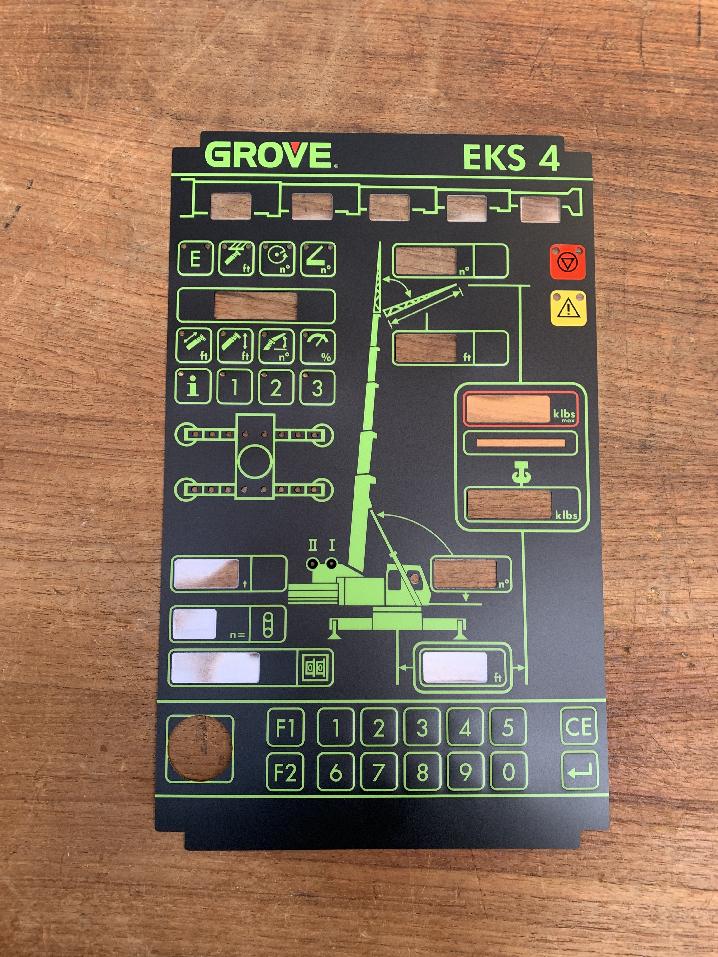 3046658-F Grove GMK FOLIE EKS 4- LBS/FT ( 5 DISPLAY)