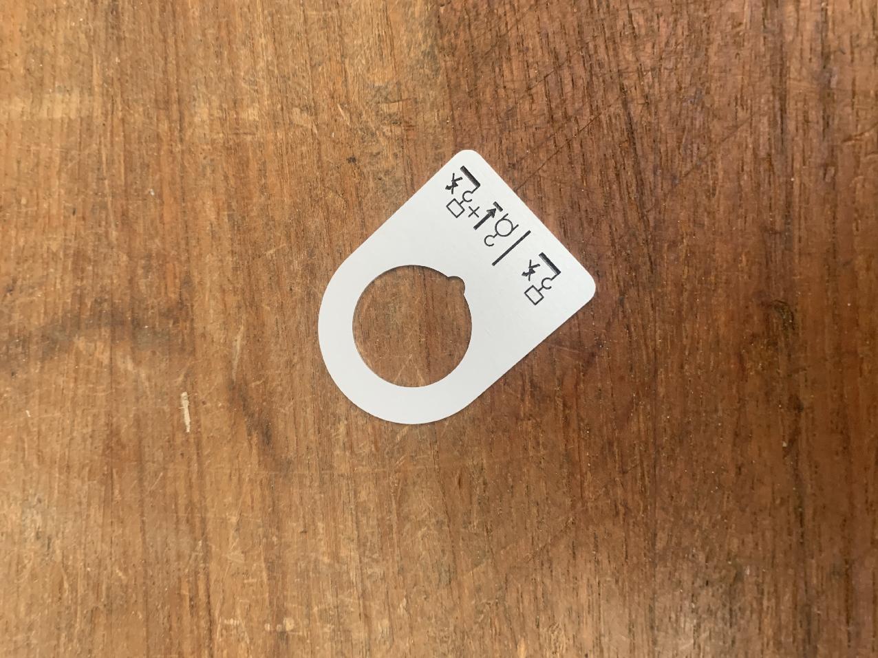 3067122 Grove GMK 2035 SYMBOL LIFTING LIMIT / SLI