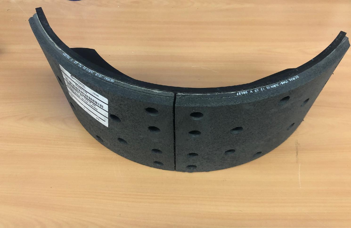 571739208 Liebherr LTM   BRAKE SHOE WITH LINING 500X180 MM